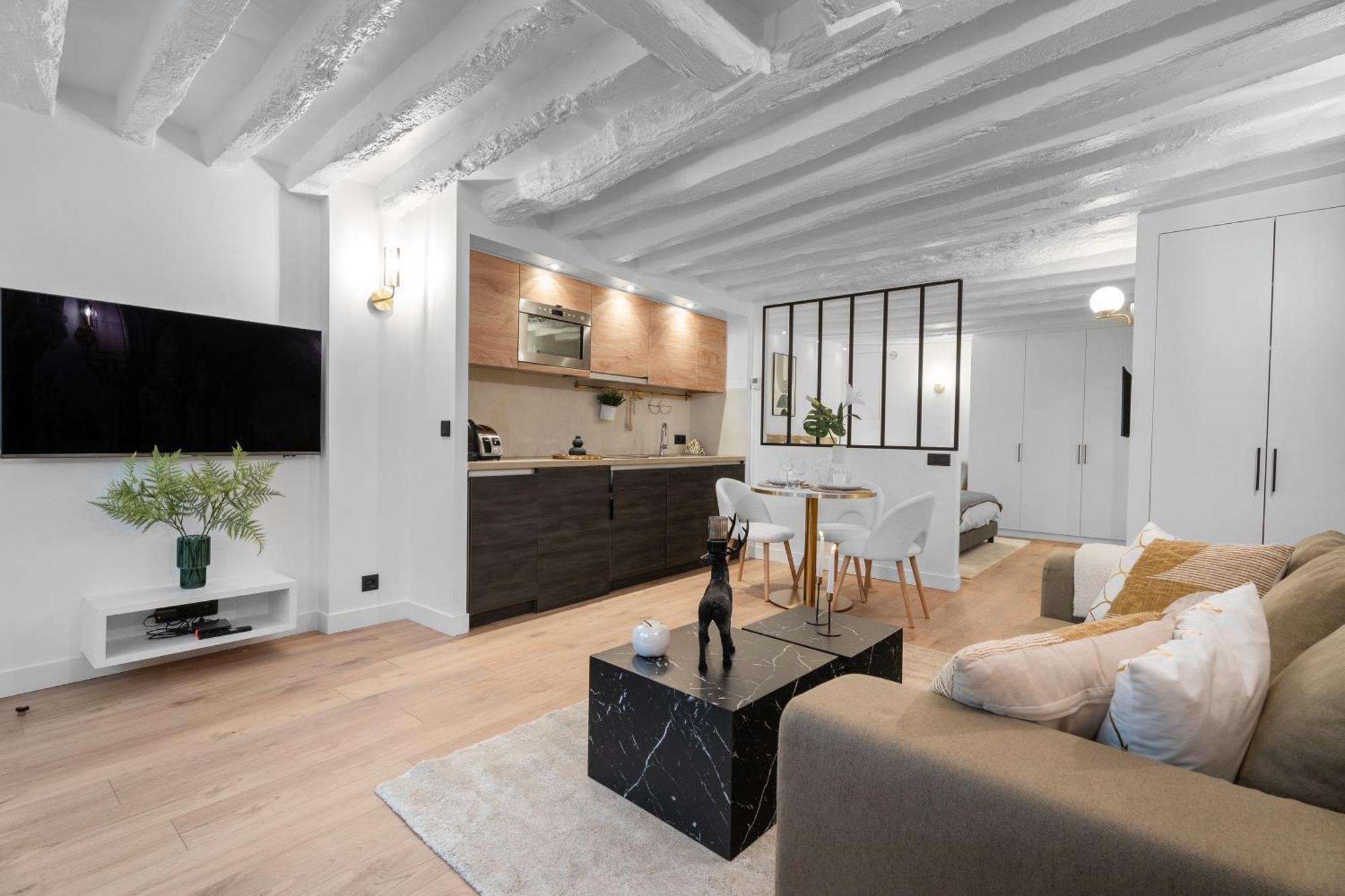Appartement Cosy A 9 Min A Pied De La Cathedrale Notre Dame Paris Exterior foto