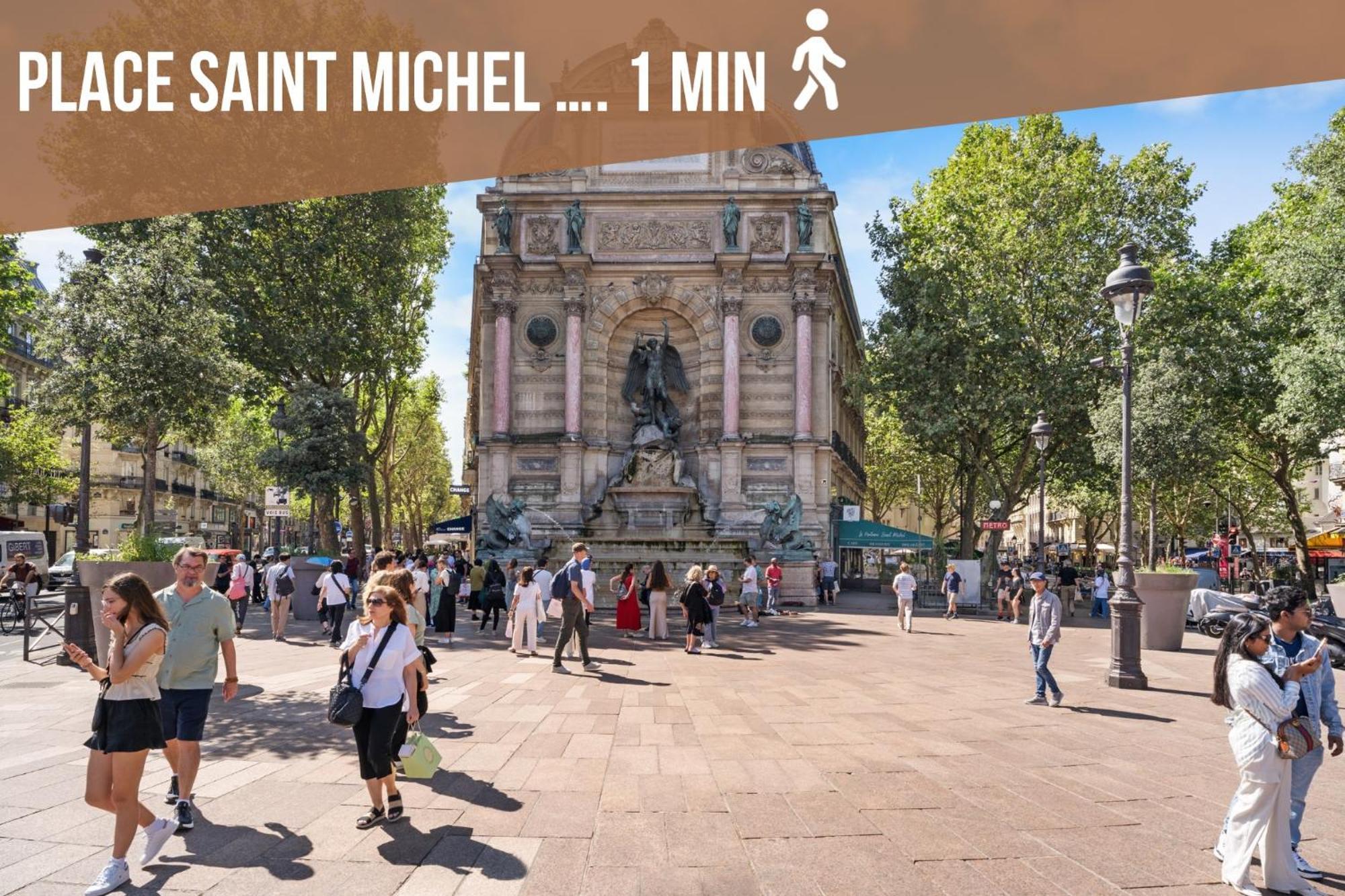 Appartement Cosy A 9 Min A Pied De La Cathedrale Notre Dame Paris Exterior foto