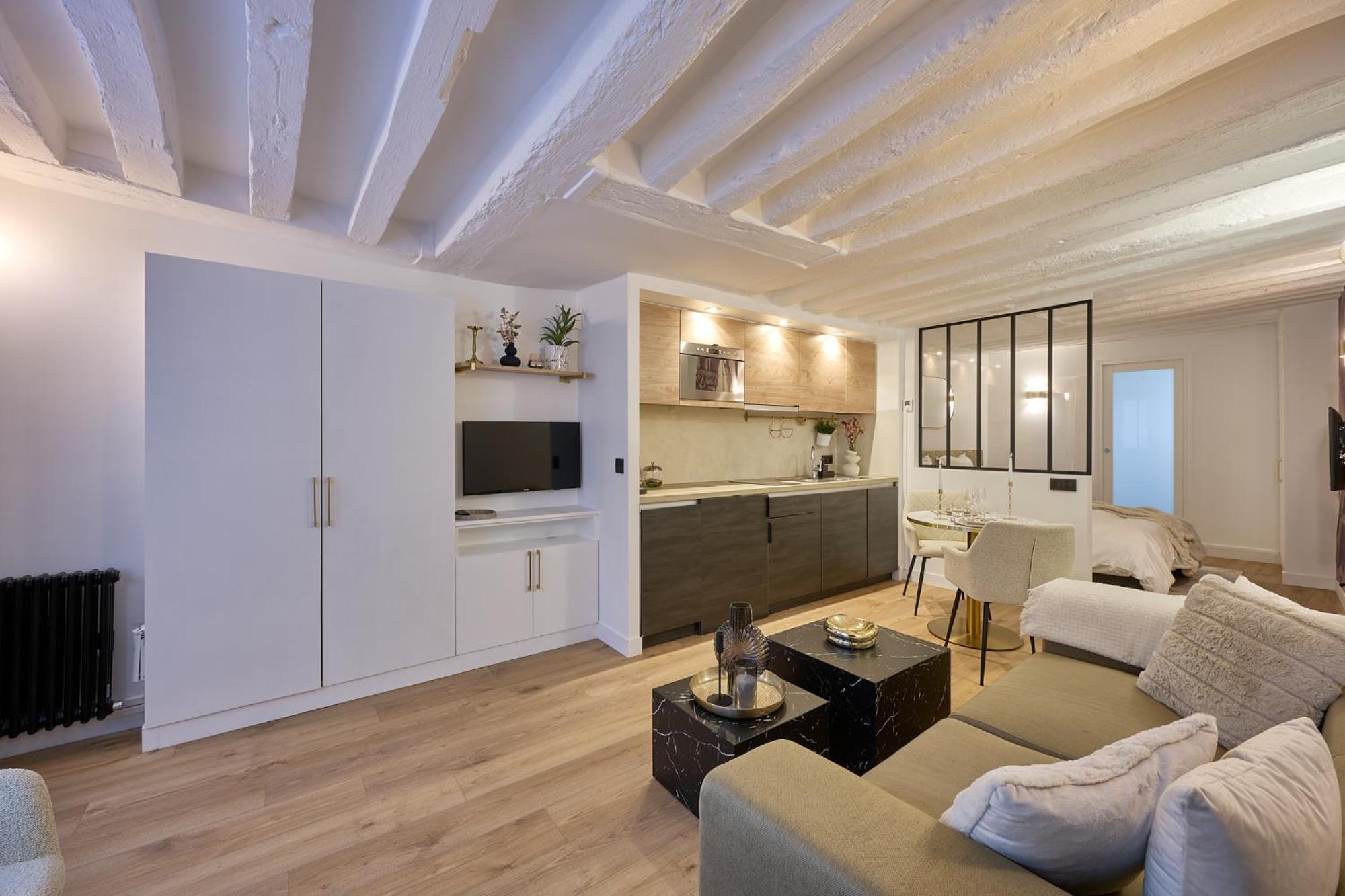 Appartement Cosy A 9 Min A Pied De La Cathedrale Notre Dame Paris Exterior foto